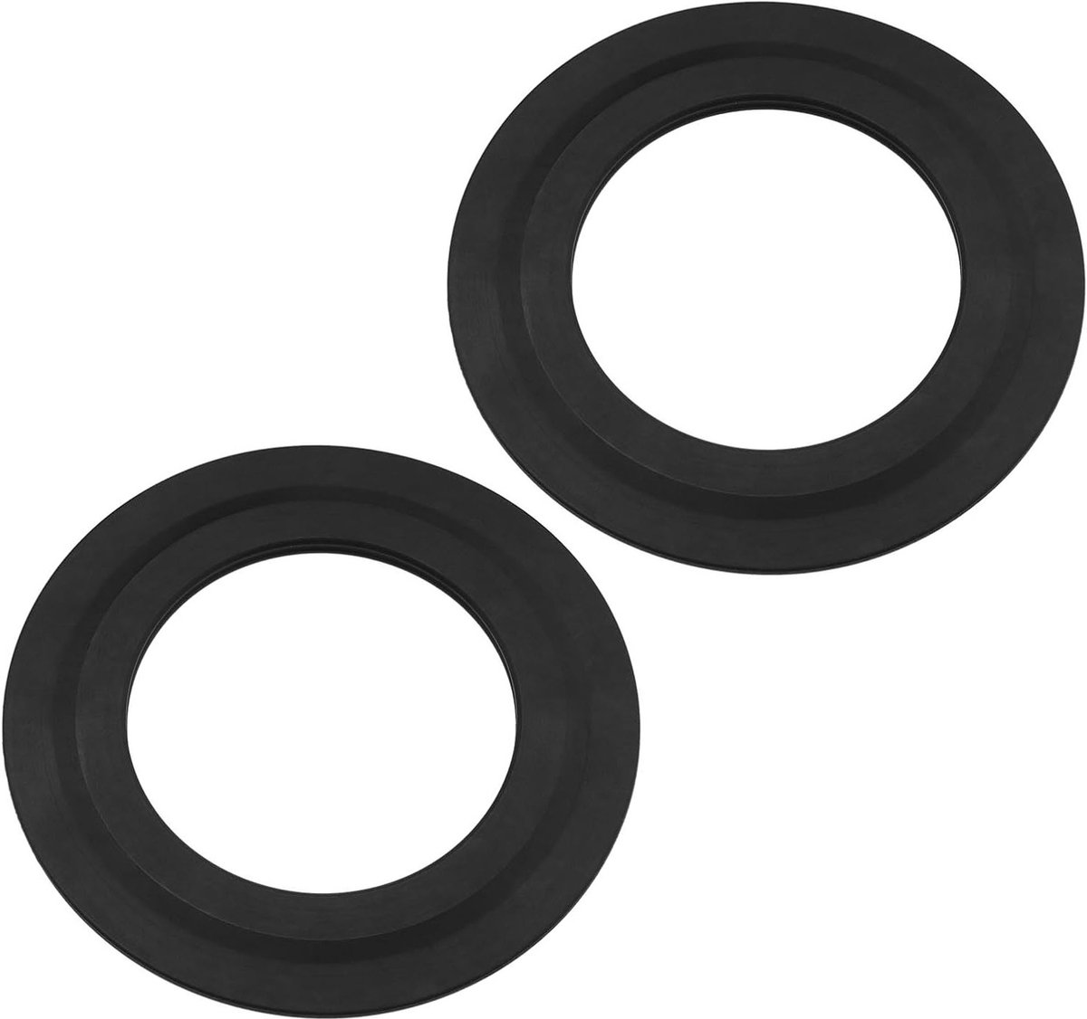 Toiletspoelklep Vervangingsset 2PCS Rubberafdichting 43mm X 71mm Geschikt voor Siamp Optima 49 50, Duurzaam en Waterdicht