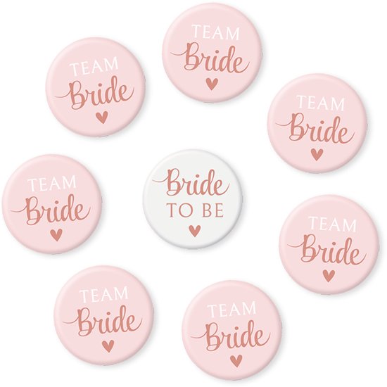Q2P - Badge - Bride to Be - Vrijgezellenfeest - Vrouw - Versiering - Button - Rosette