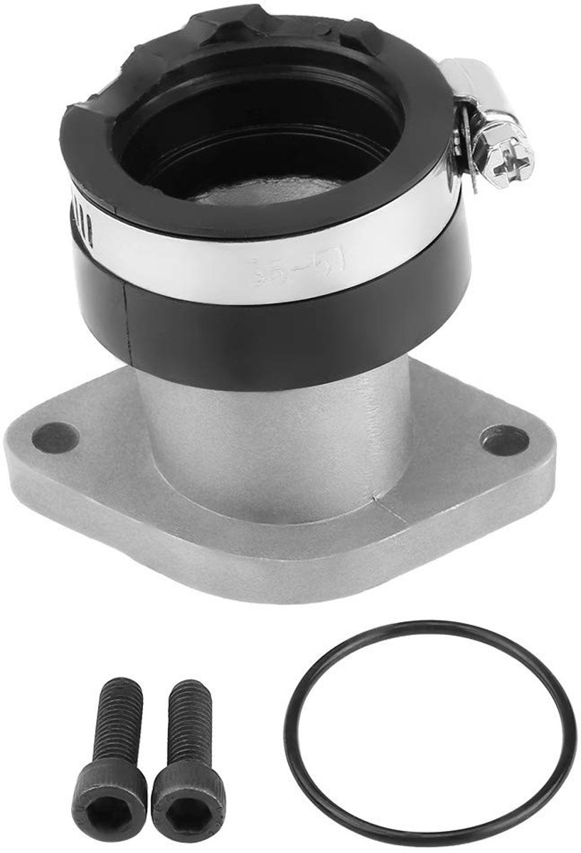 Smoakez - Intake Boot - Carburetor Spruitstuk - Duurzaam kunststof - Oliebestendig - Perfecte pasvorm - Geschikt voor Yamaha Bear Tracker 250 - Mod...