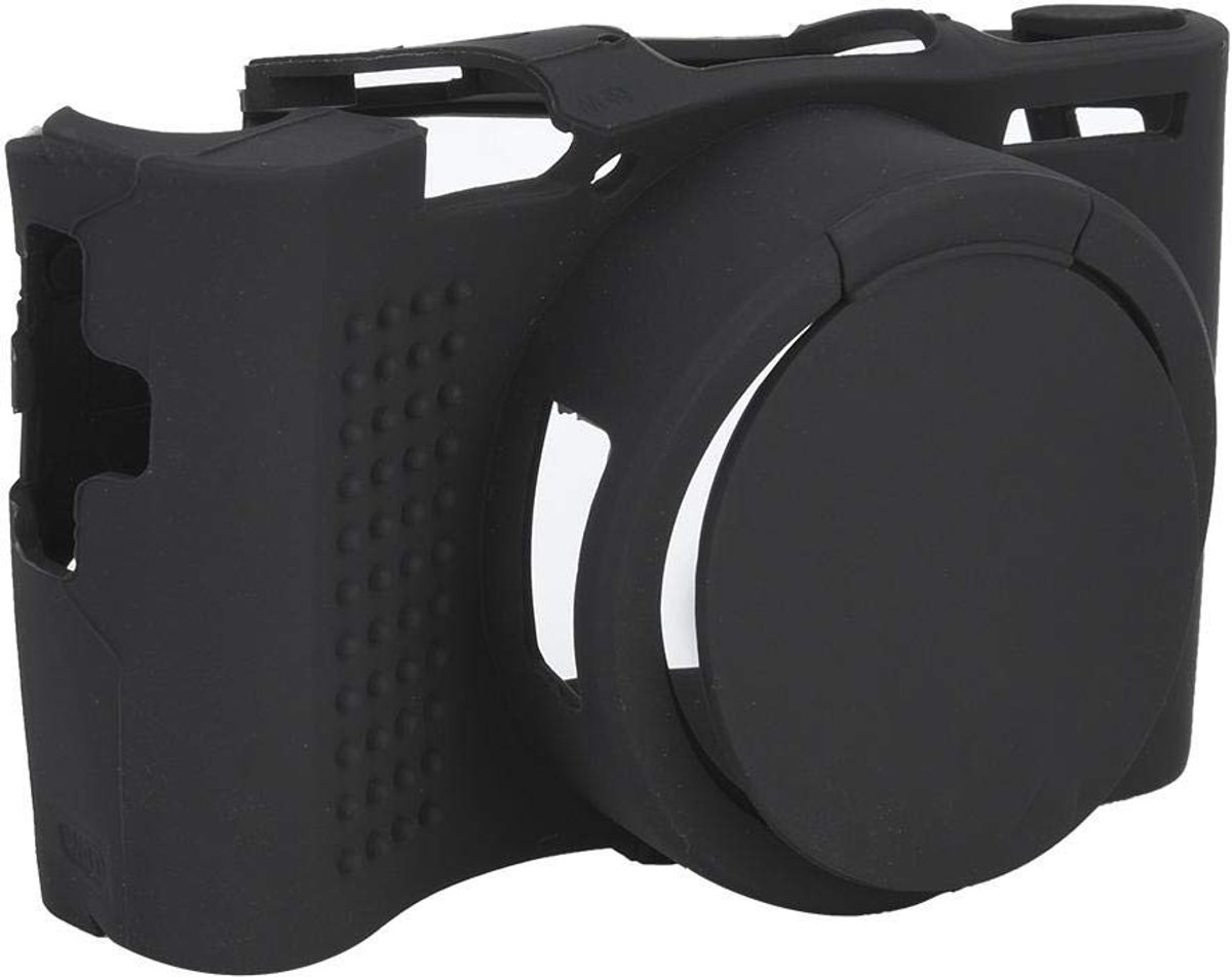 Dailygoods - Beschermende Cameratas - Zachte Siliconen - Perfecte Pasvorm - Zwart - Voor RX100 - Camera Beschermhoes
