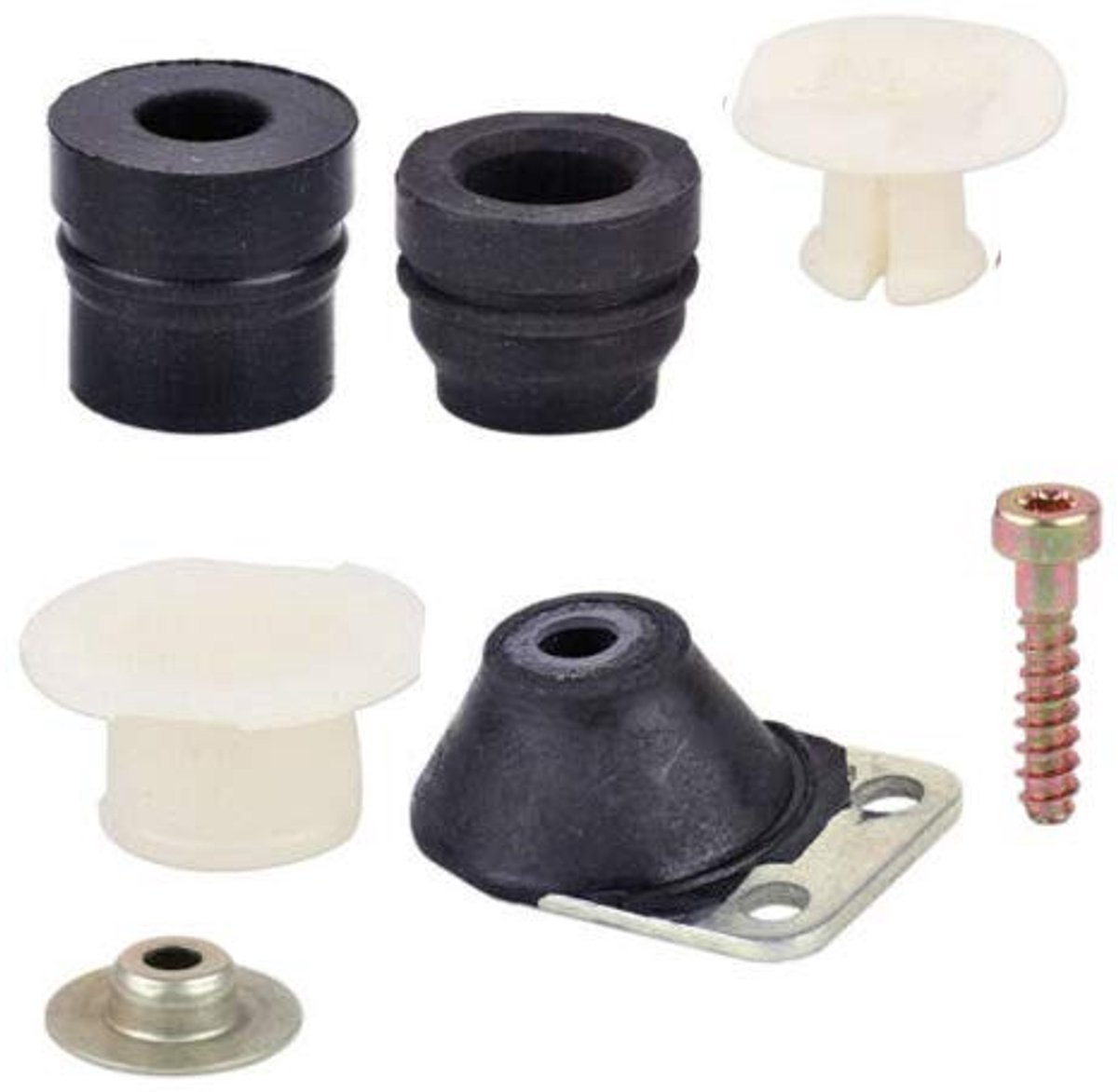 Dailygoods - Stihl Buffer Montagekit - 7-delige vervangingsset - Hoogwaardige materialen - Voor Stihl 026 024 MS240 MS260 - Duurzaam en praktisch