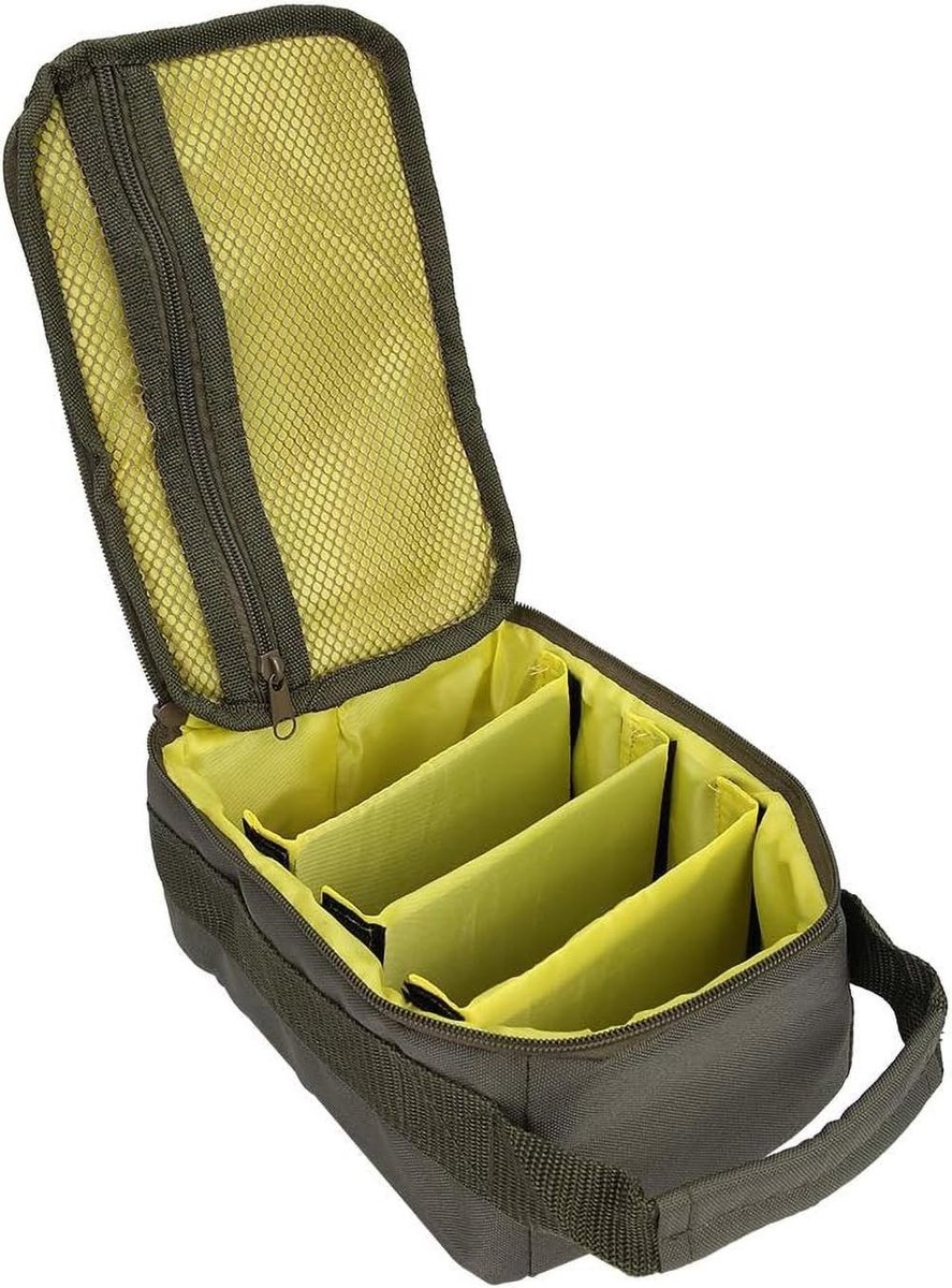 Dailygoods - Waterdichte Visgerei Opbergtas - Draagbaar en flexibel - Compact formaat - Visgerei Organizer - Ideaal voor vissers - Uniseks-volwassene