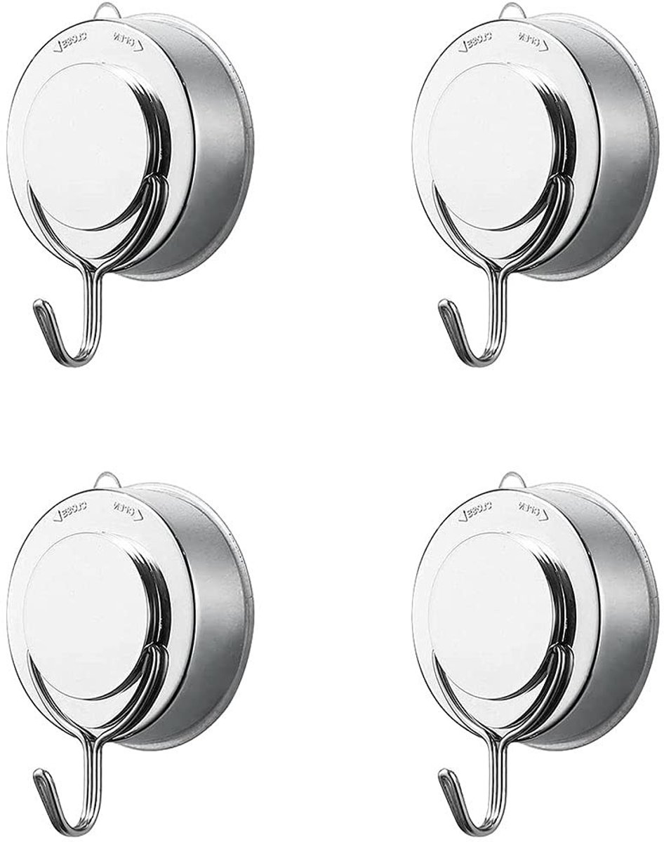 Elzusha - Zuignap Haken - Multifunctionele Wandhaken - Sterk en Betrouwbaar - Perfect voor Badkamer en Keuken - Eenvoudig te Bevestigen - Geschikt ...