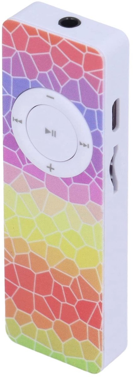 MP3 Music Player, Supports Up to 64GB, Built-in Speaker, Compact and Portable, Long Battery Life, with Sound Room Design, for Running, Travel, Business (TYPE C)