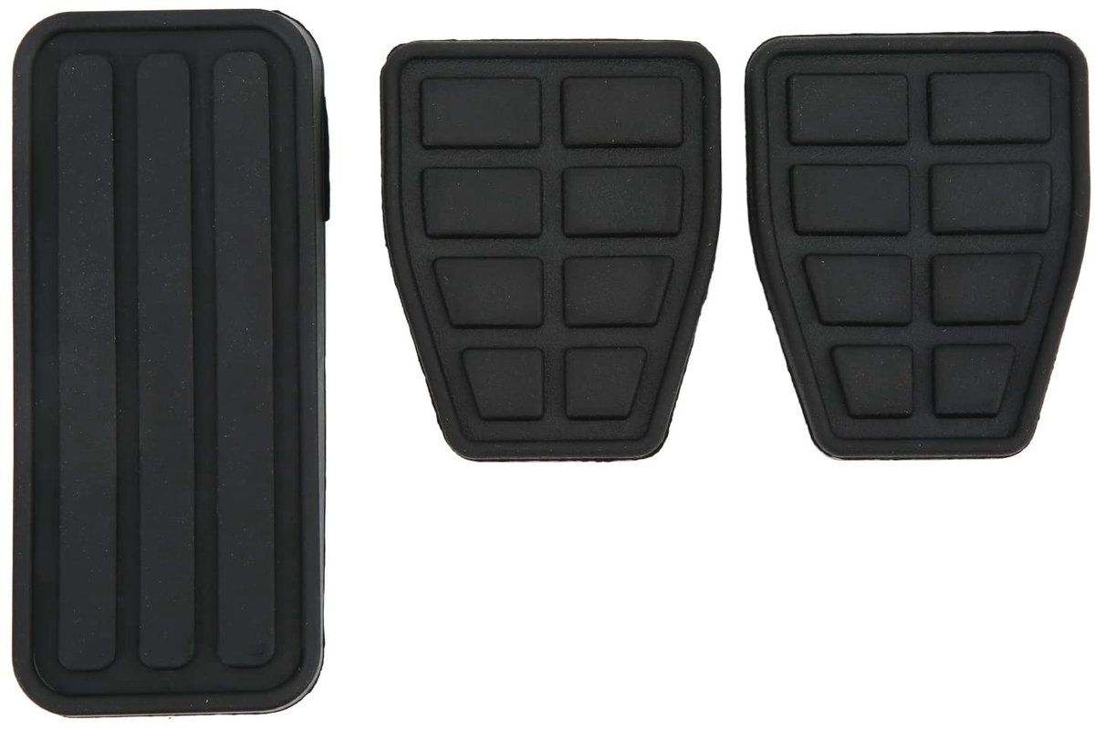Pedaalhoezen 3 Stuks Koppeling Rem Gaspedaal Pad Kit Rubber Zwart - Vervanging Voor T4 Transporter 1990-2003