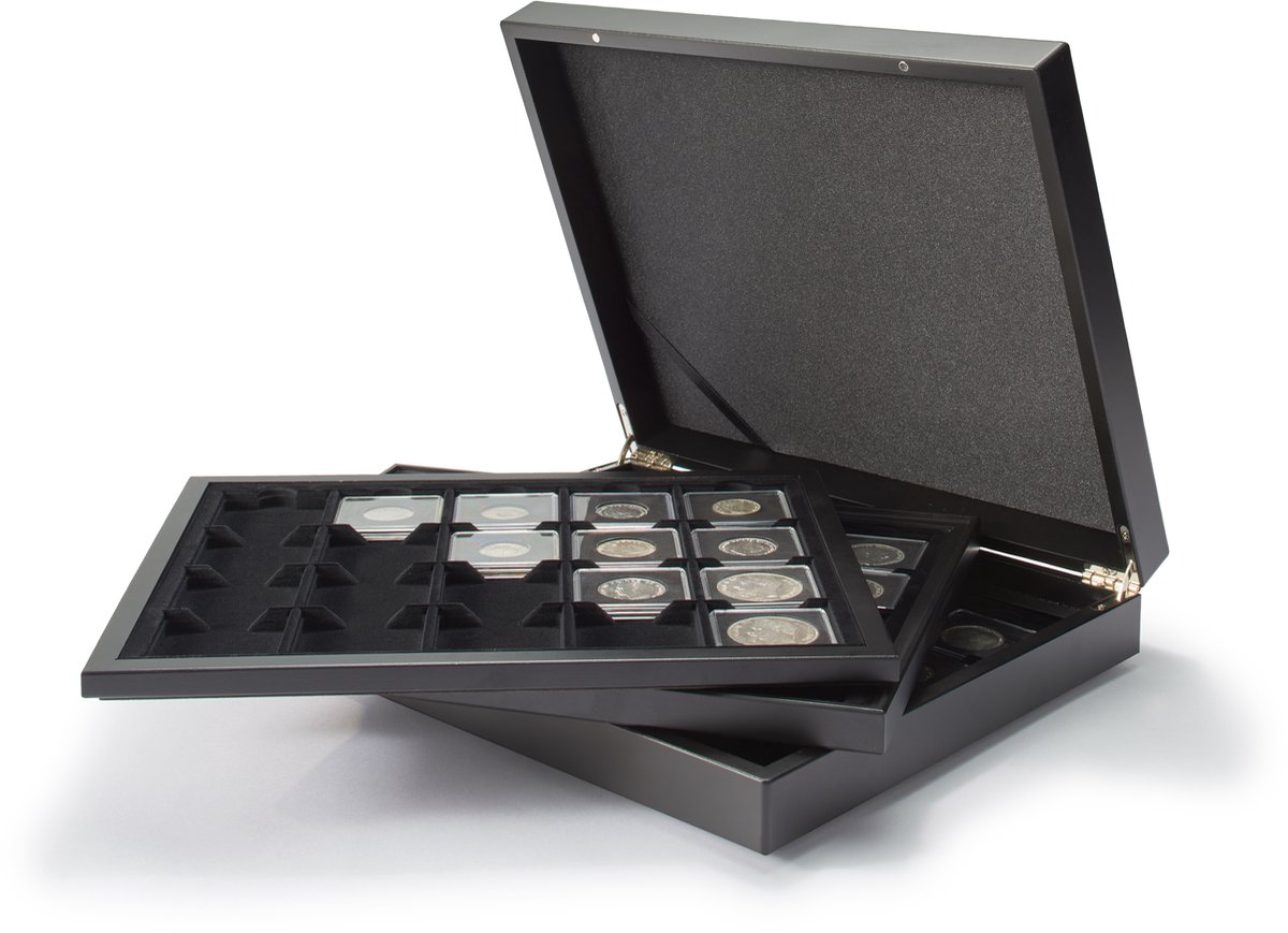 Presentatie cassette, Volterra Trio - voor Capsules 50x50 mm. (60 st.)