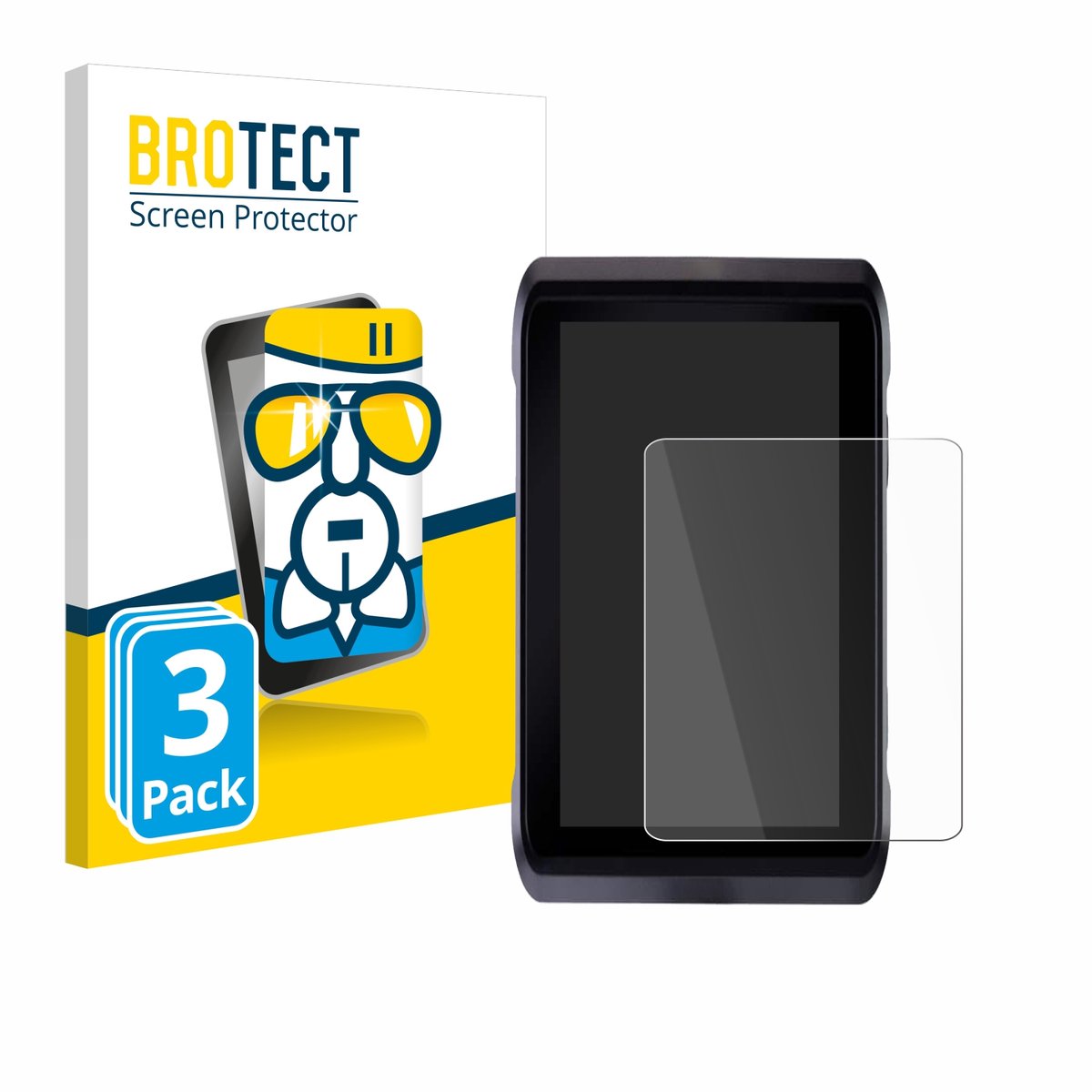 Screenprotector 3 Stuks voor Atomos Shogun 7 Beschermglas transparant