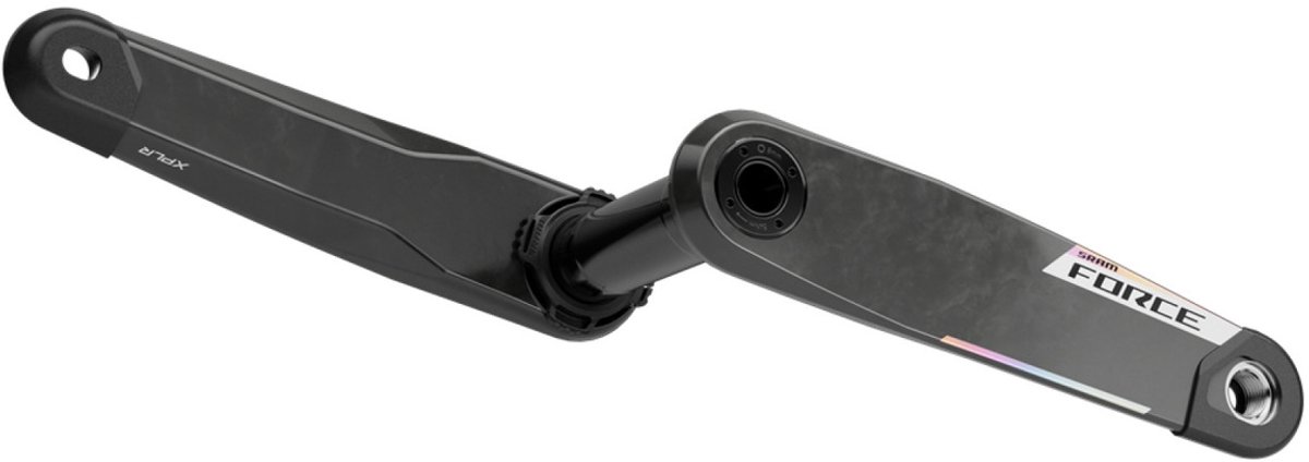 Sram Force Xplr Axs Dub Wide Dm Pedaalarm Zilver 160 mm