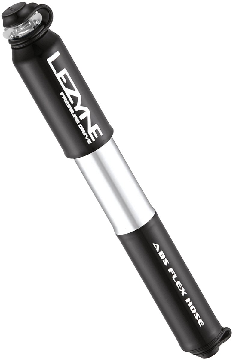 Bol.com Lezyne Pressure Drive - Handpomp - Fietspomp - Tot 8.3 bar - ABS Flex Hose - Presta en Schrader ventielen - Aluminium - ... aanbieding
