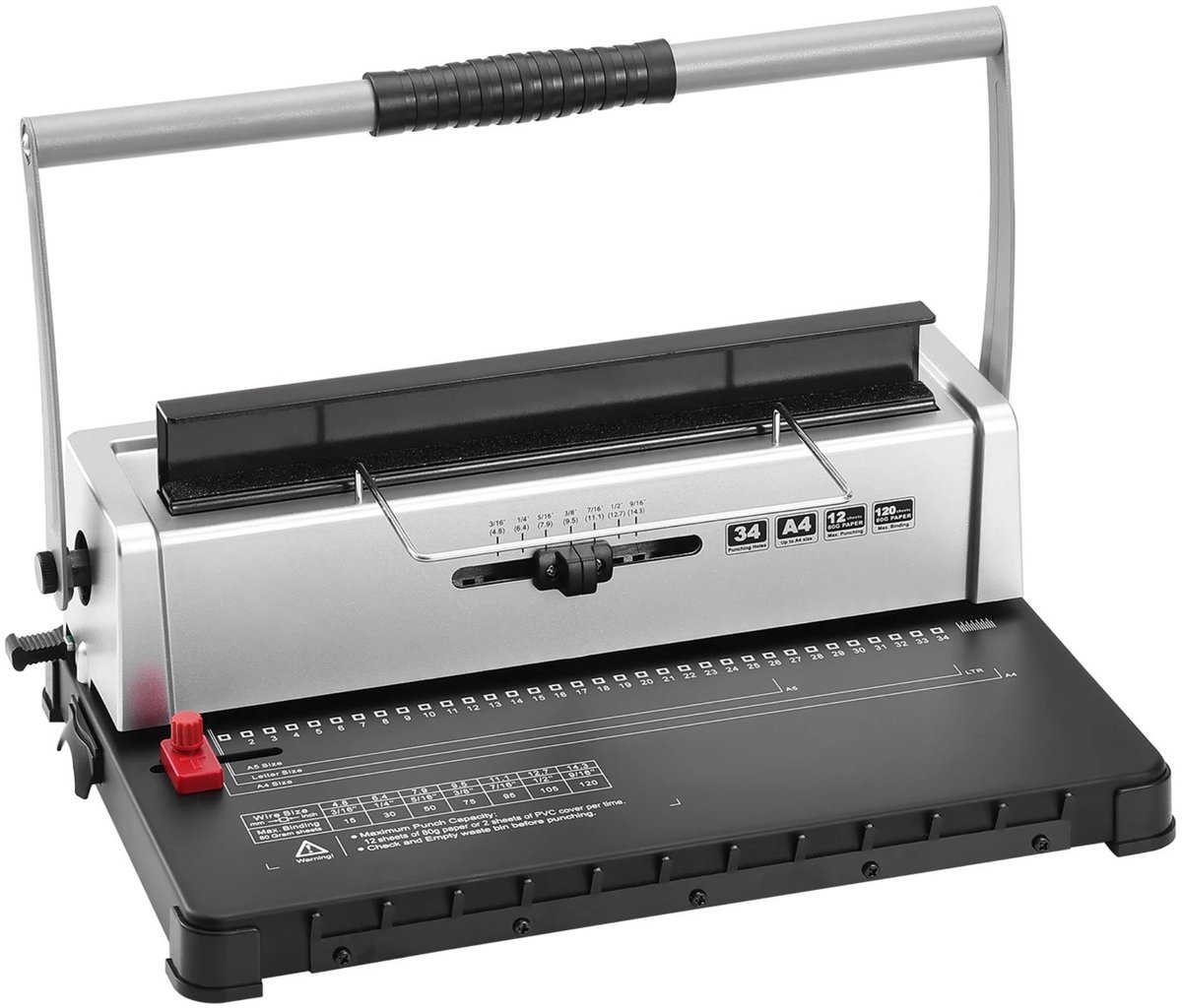 Solayne Bindmachine - Bindmachine A4&A5 - 34gaatjes - 120vellen