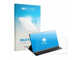 upscreen - Screenprotector voor Laptomo 15.6" draagbare monitor - Folie Beschermfolie transparant antibacterieel