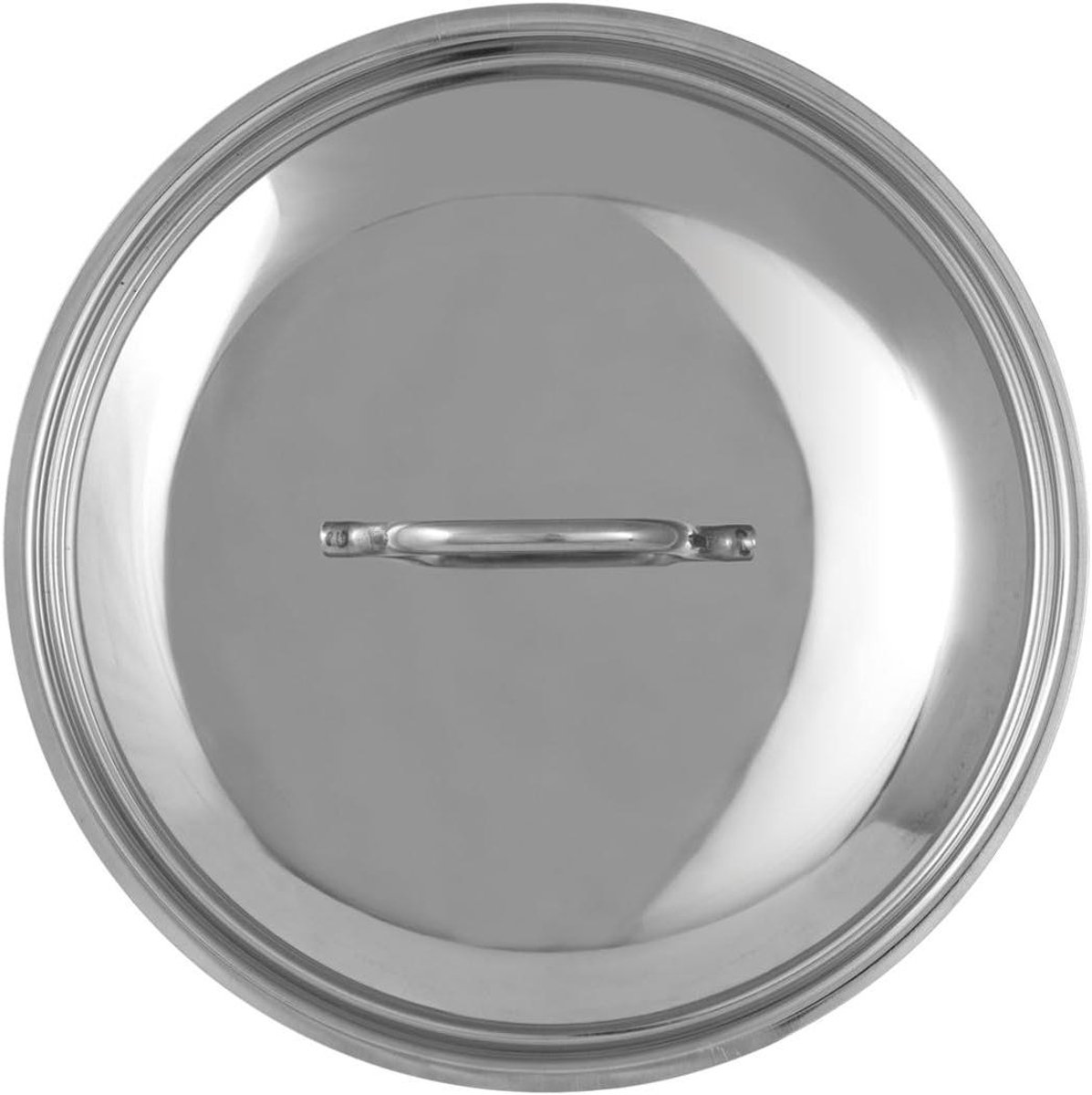 Kookpan Deksel - Pan Deksel - Koken en Bereiden - Vaatwasserbestendig - 22 cm - Zilver