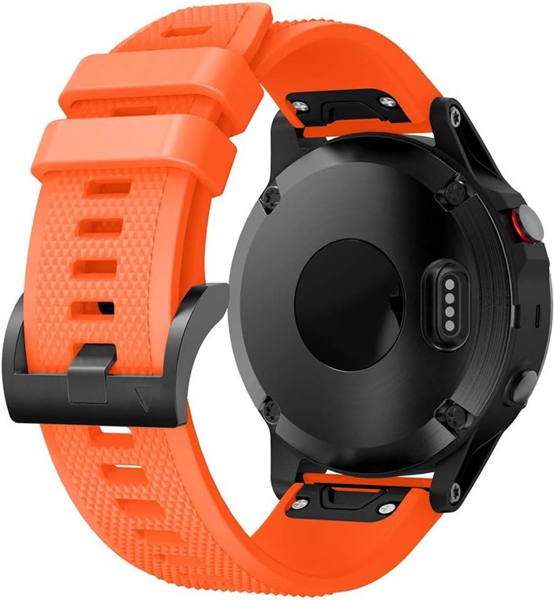 Silicone Sportband voor Garmin Fenix 7-6-6 Pro-5-5 Plus en Forerunner 745-935-945, 22mm Vervangende Horlogeband voor Actieve Lifestyle en Comfortabel Draaggemak