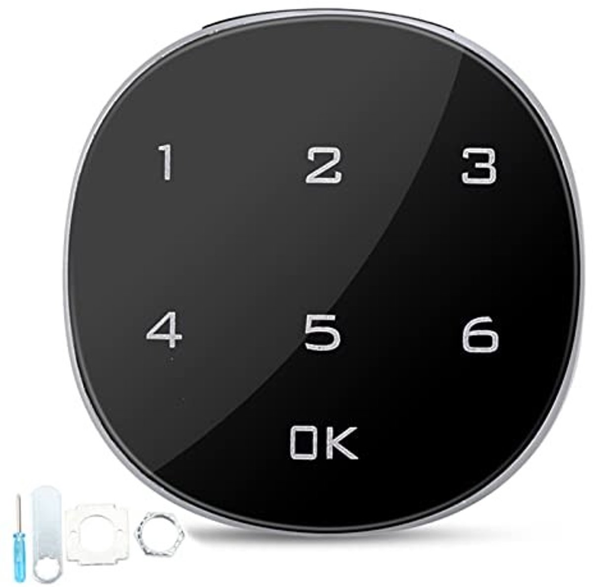 Dailygoods - Digitale Kastslot met Cijfercombinatie - Veilig en Gemakkelijk te Installeren - Perfect voor deurbewaking - Robuuste constructie - Ideaal