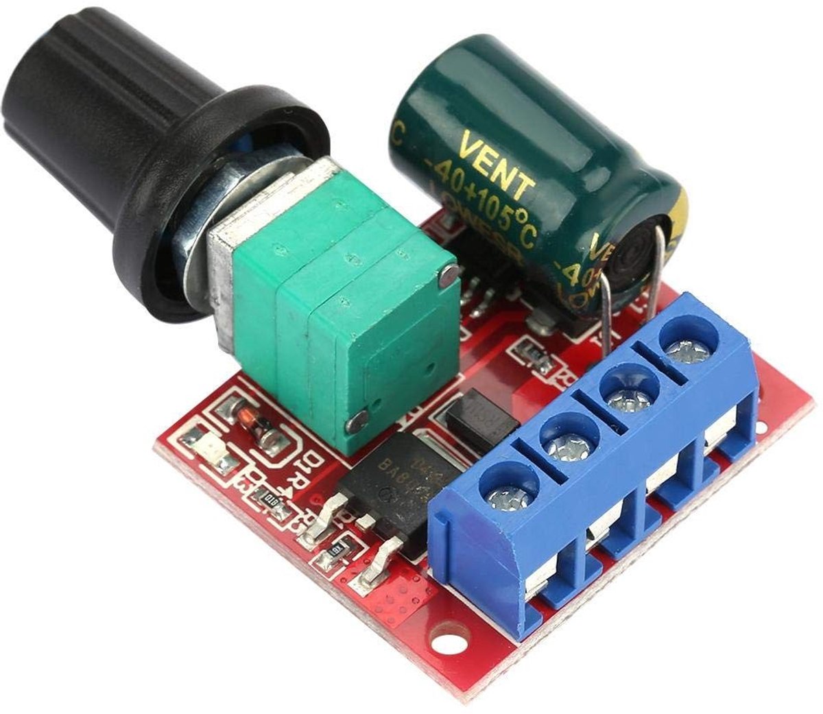 Zeynomax - Motor Speed Controller - Motorbesturing - Veilig en Duurzaam - Compact Formaat - 90W Vermogen - Geschikt voor DC Motoren
