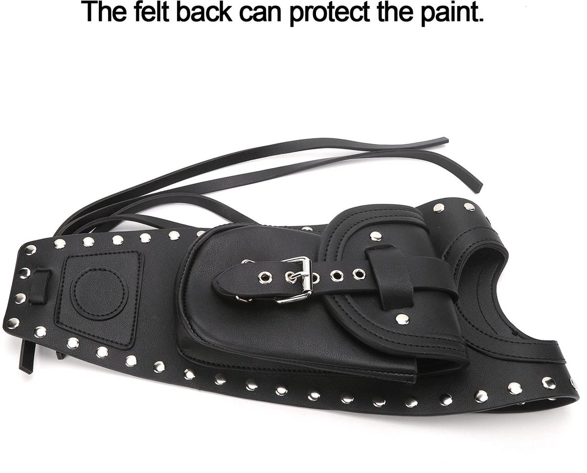 Livia home - Motorfiets Tank Tas - Brandstoftank Tas - Hoogwaardige Bescherming - Zwart - Motor Accessoire - Ideaal voor Motorrijders - Geschikt voor