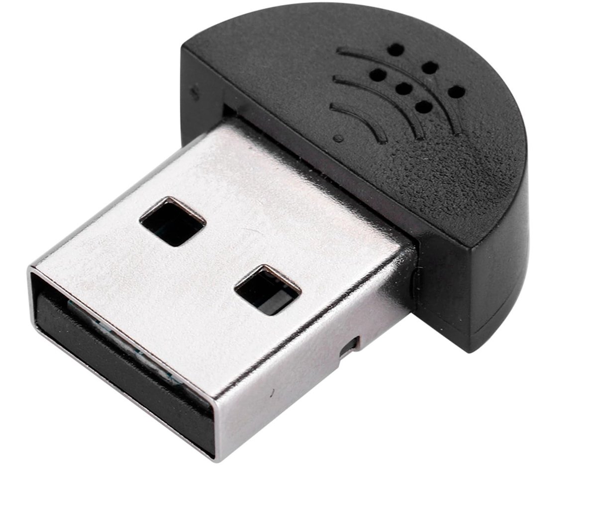 By shayne - USB-microfoon - Draagbare noise-canceling microfoon - 360 graden opname - Zwart - Plug & play voor Skype - Geschikt voor laptop/pc