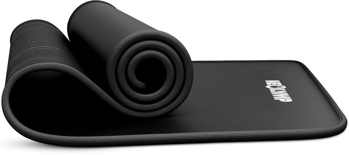 NEOLYMP Extra dikke fitnessmat – Comfortabele sportmat, antislip trainingsmat – 80 cm