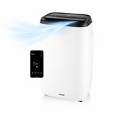 Princess Mobiele Airco - 9000 BTU - Smart - 3-in-1 - Airconditioner - Ventilator - Luchtontvochtiger - App Bedienbaar - WiFi - Afstandsbediening - Touchscreen - Incl. Raamdichting Kit - 358909