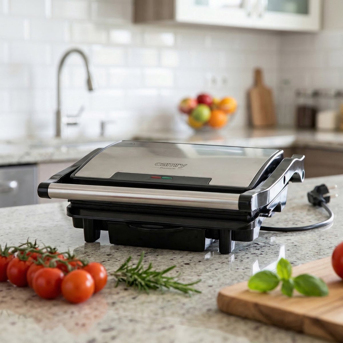 Camry CR 3044 Panini Grill contactgrill 2100W thumbnail 4