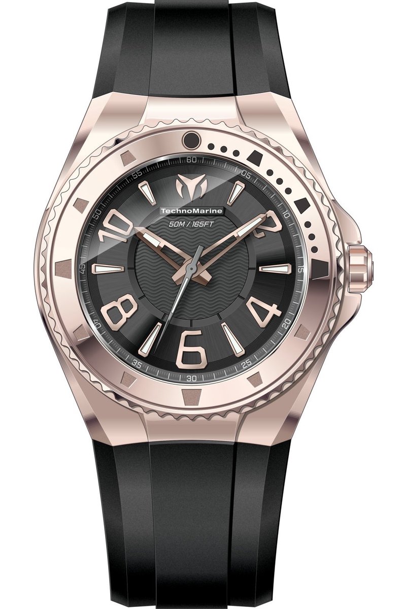 TechnoMarine Lusso Mare TM-225029 Heren Quartz Horloge - 44 mm