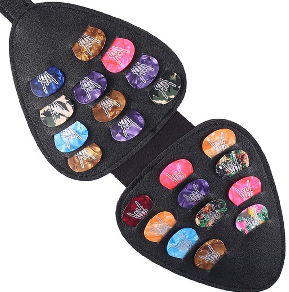 Gitaar Plectrum Set - Inclusief Opbergbox - Diverse Plectrums voor Gitaar en Basgitaar