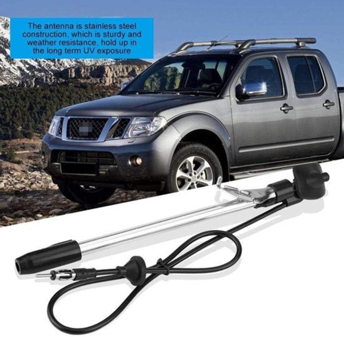 Vervanging Autoantenne Houder voor Nissan Navara D22 1997-2012 - Radio-antenne Wache