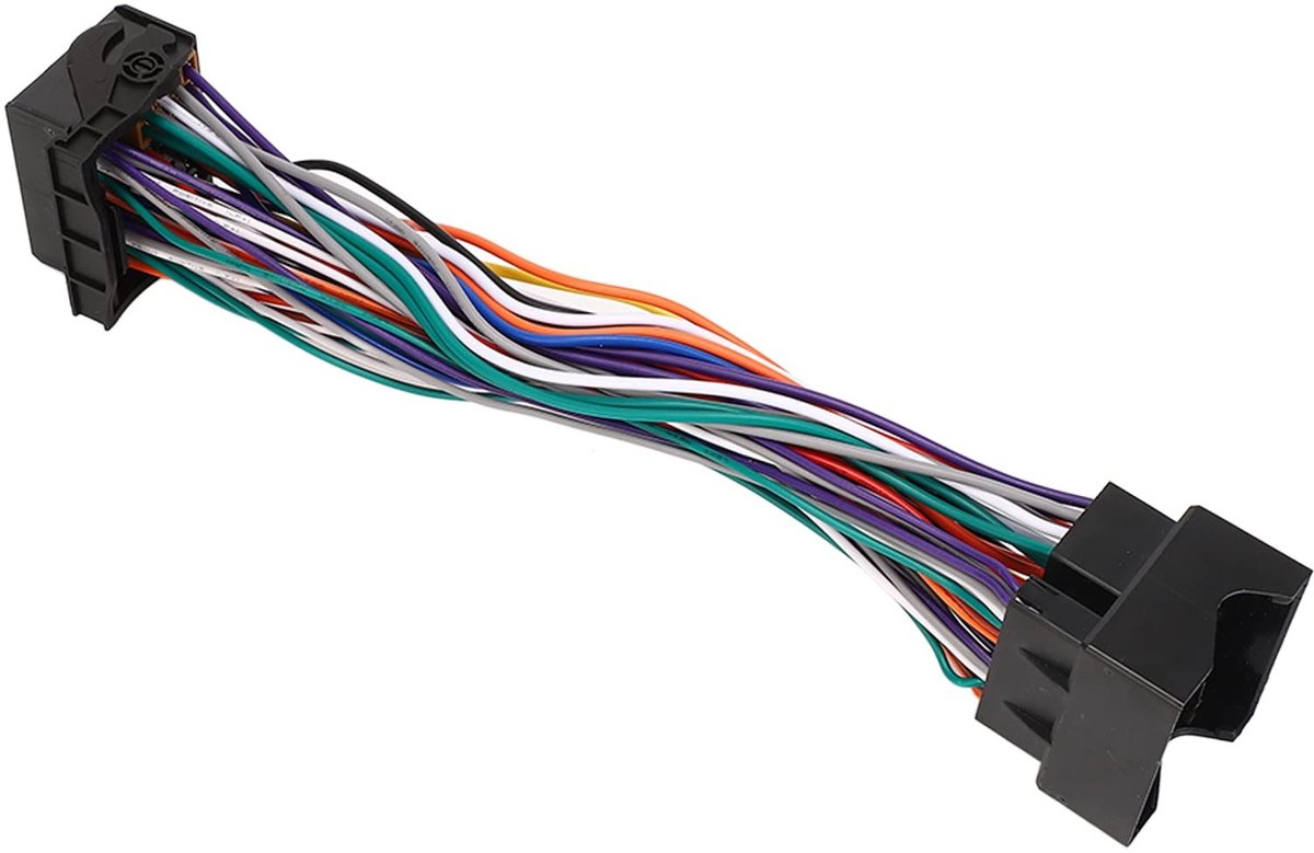 Jhubersproducts - Extension Kabel voor Auto Stereo Radio - Quadlock Connector - Geschikt voor A1 A3 Octavia - Auto accessoires - Betrouwbare verbindin