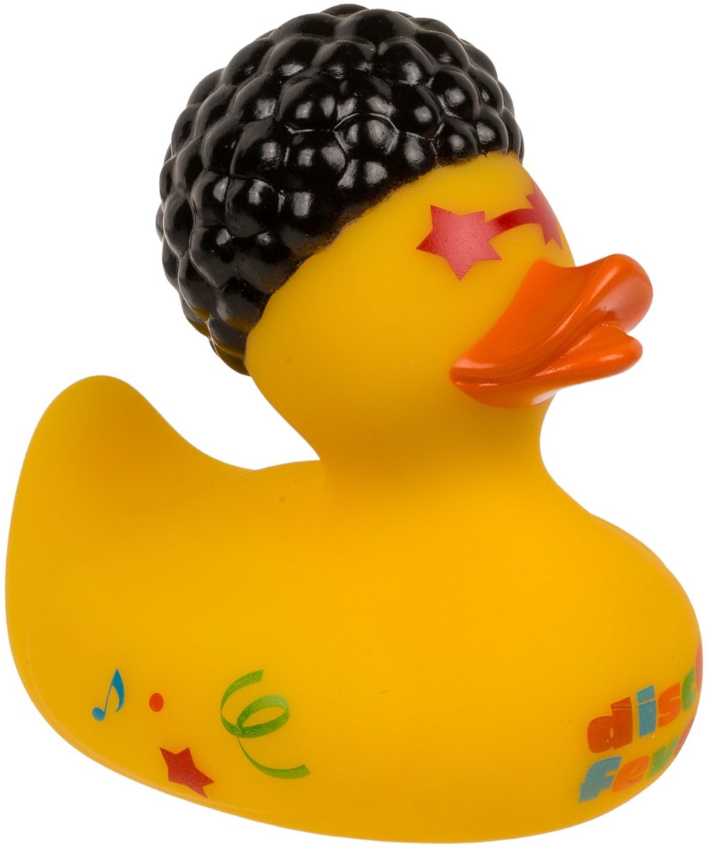 Elzusha - Squeaky Duck - Schattige Rubberen Eend - Voor Bad en Zwembad - 10 cm - Speelgoed - Veilig en leuk - Waterdicht - Voor kinderen - Geel