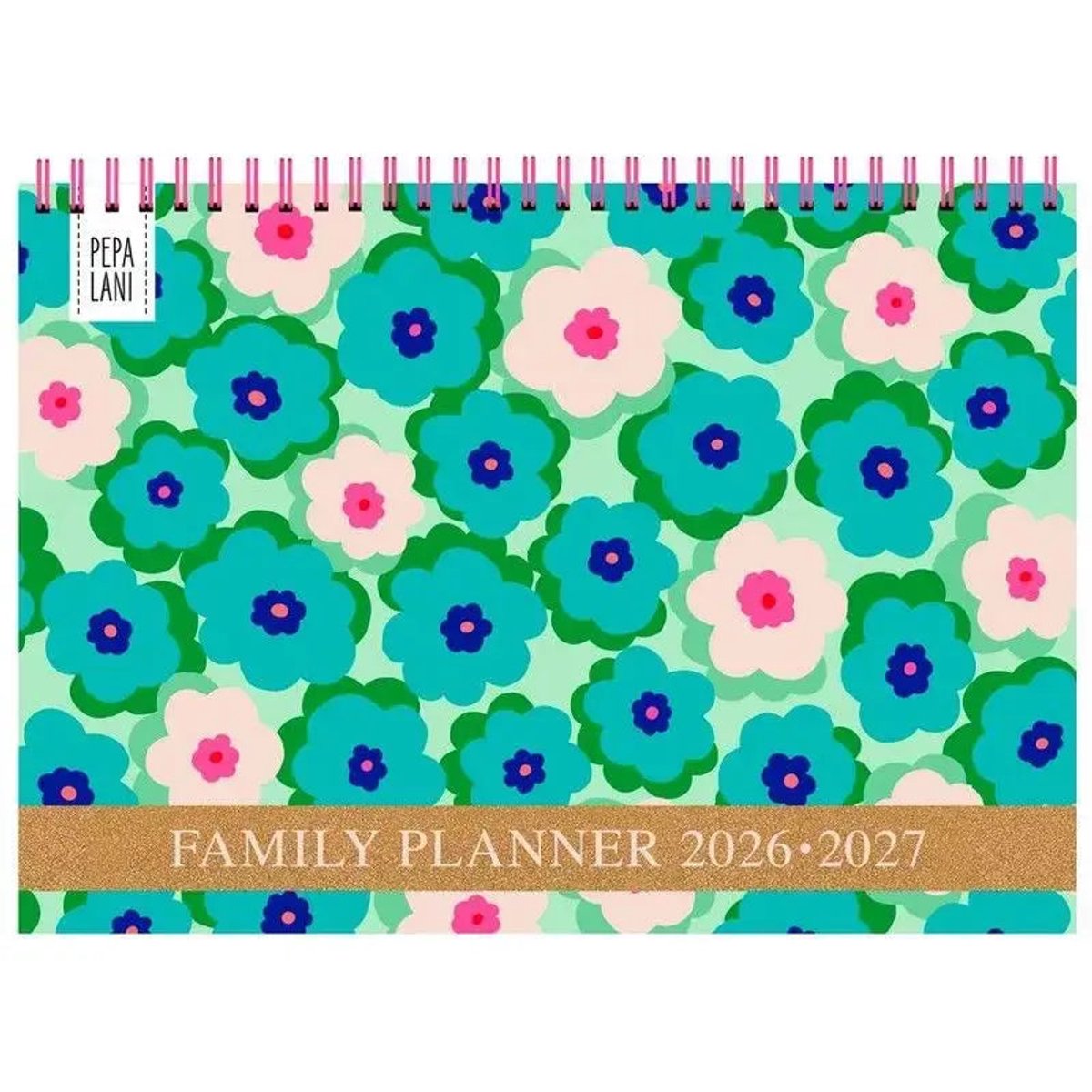 Pepa Lani Family Planner 2026-2027 Summer Flowers