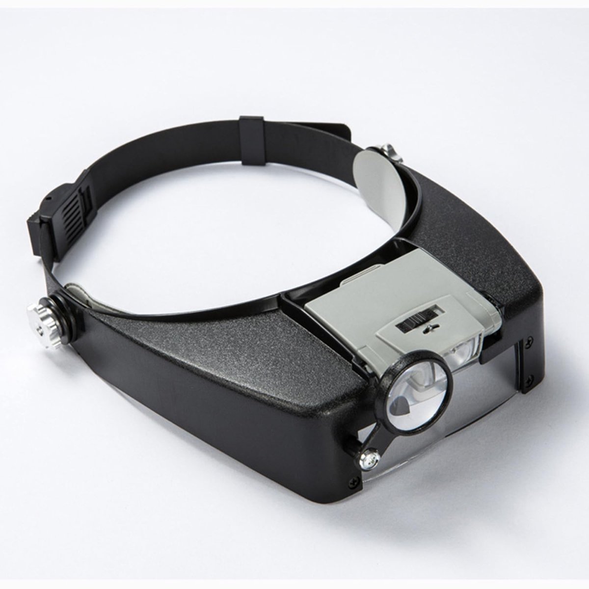 Zeynomax - Hoofdband Vergrootbril - 1.5X 3X 6.5X 8X - Met LED verlichting - Zwart - Vergrootglas - Ideaal voor reparaties en lezen - Handig voor han..