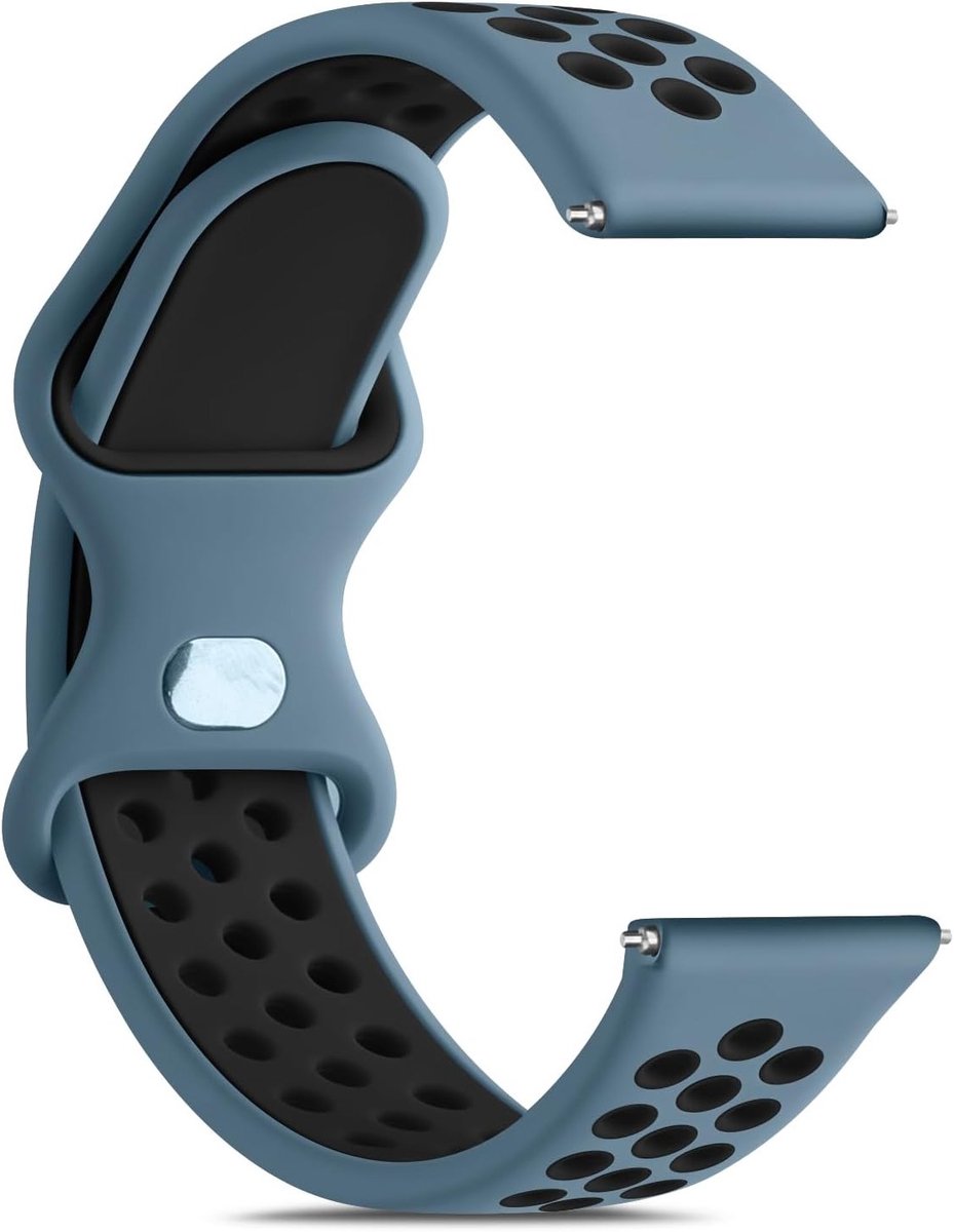 Sportieve en waterdichte 22mm siliconen vervangband voor Garmin Venu 2, Venu 3 en Vivoactive 4, snelwisselarmband voor Forerunner 255 en 265