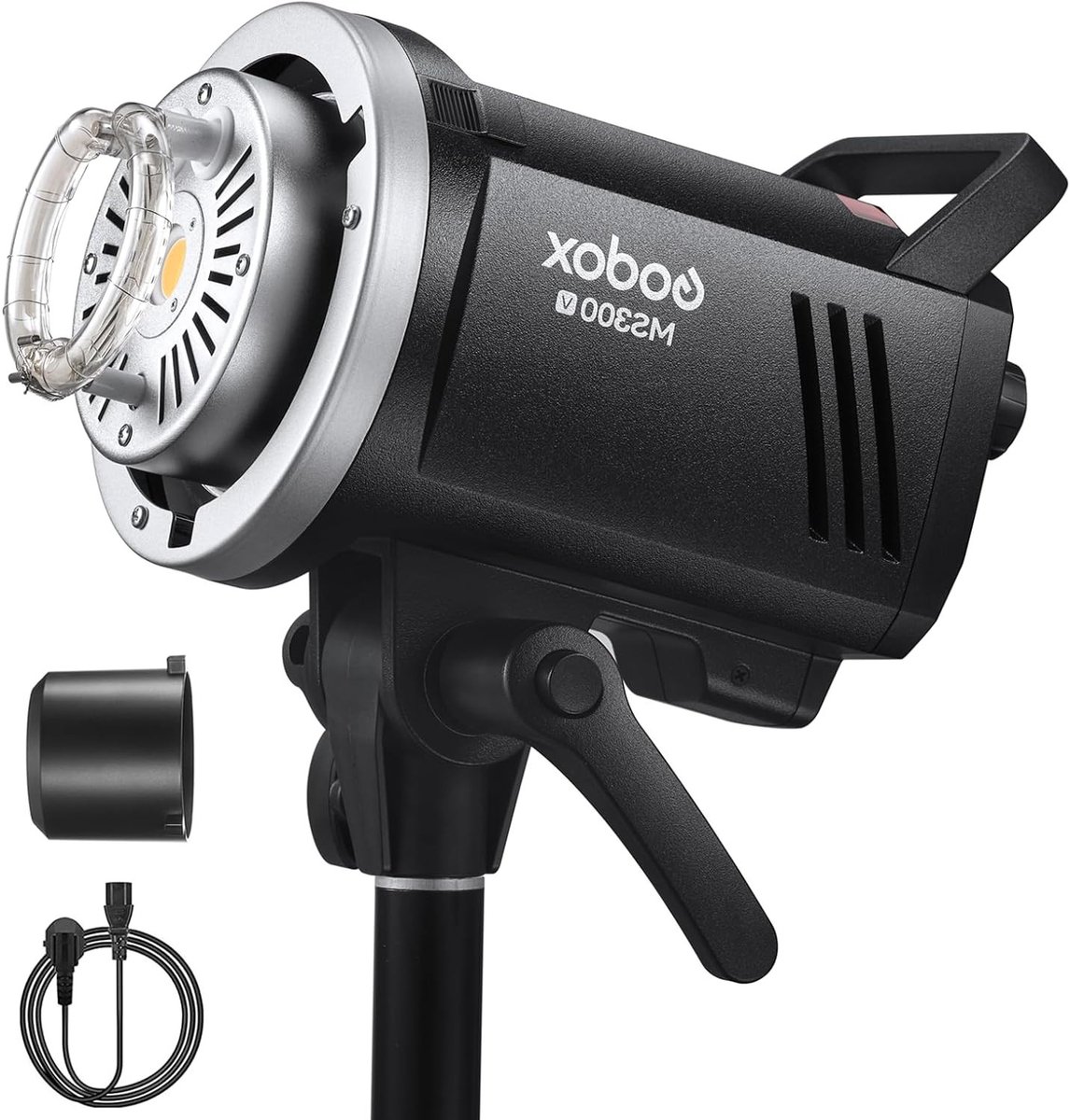 Krachtige 300W Studio Flitser met Verbeterde LED Modelverlichting en 2.4G Draadloos Systeem voor Mode-, Reclame- en Studiofotografie