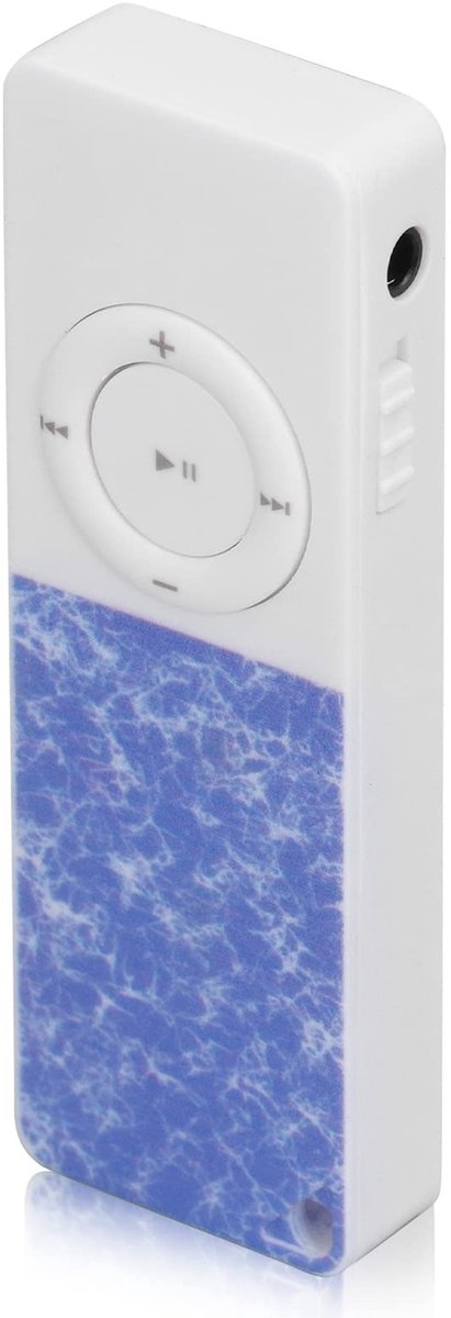 Zeynomax - MP3-speler - Draagbare muziekspeler - Lossless Sound - Blauw - Lange batterijduur - Ondersteunt 64 GB - Geschikt voor muziekfans - C...