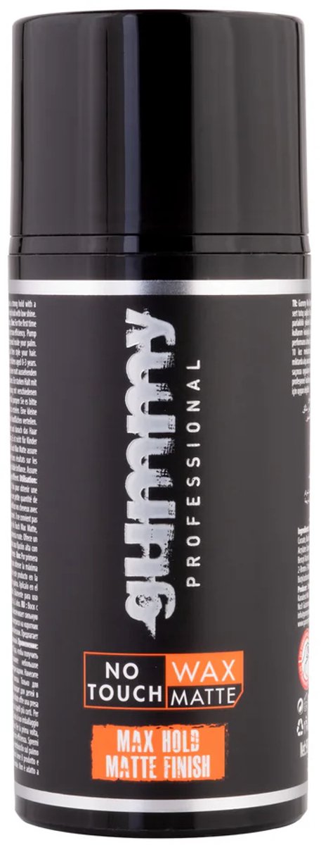 Gummy No Touch Matte Wax 98 ml – Haarwax met Matte Finish – Waterbasis en Sterke Hold