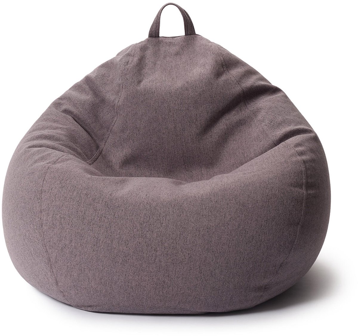 Lumaland Comfort Line Indoor Zitzak L - 80x90x50cm / 185l - Donkergrijs Donkergrijs - L