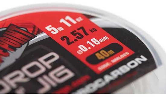 Fox Rage Strike Point Drop ‘N’ Jig 100% Fluocarbon (40m) - Maat : 0.30mm van Fox — afbeelding 4