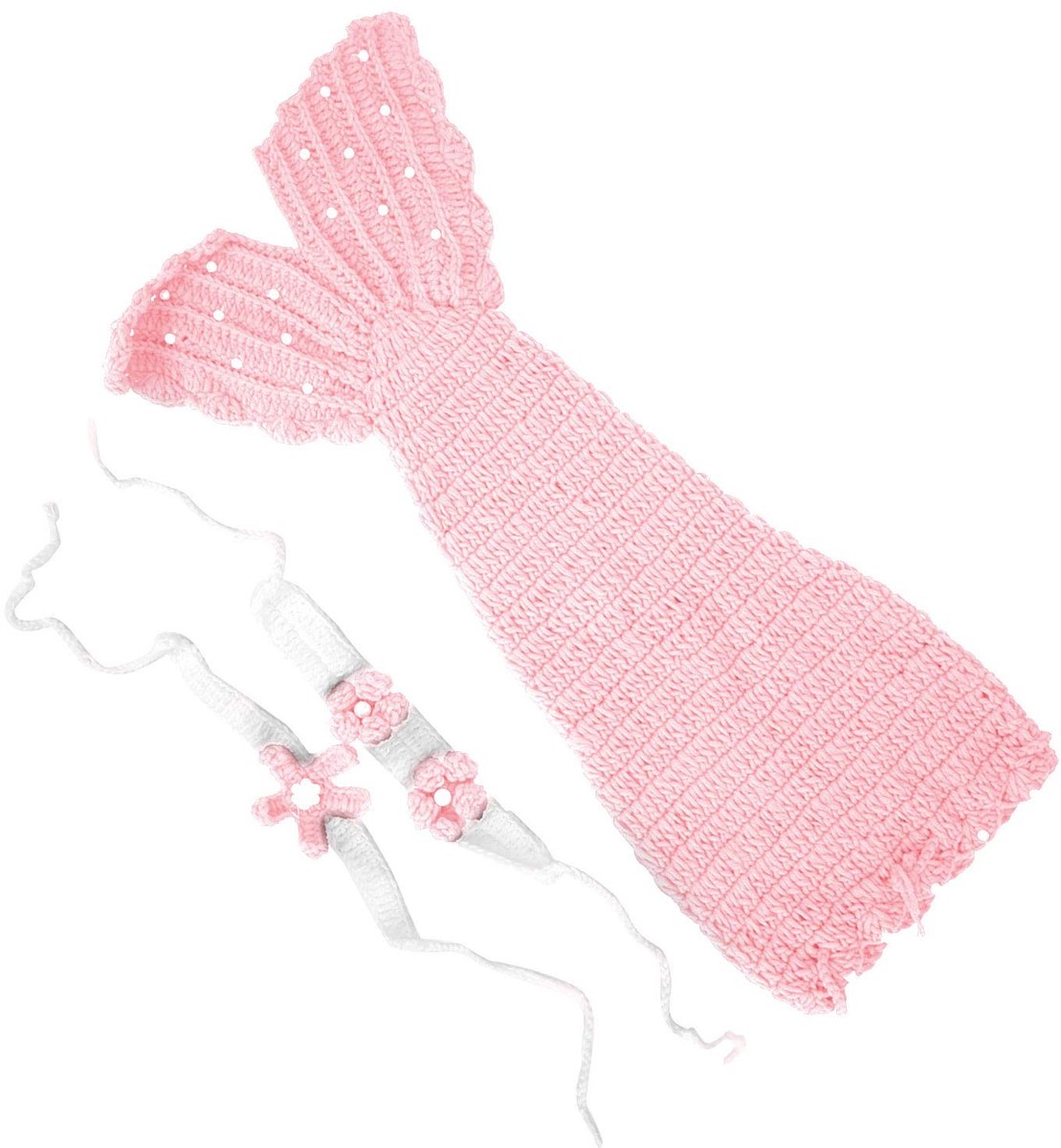 Dailygoods - Pasgeboren fotografie prop - Baby fotografie rekwisieten - Slaapzak voor newborns - Roze - Geschikt voor 0-6 maanden - Perfect voor fotos