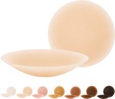 BOOBEES Silicone Nipple Covers - XL - Size 12 cm - Biscuit