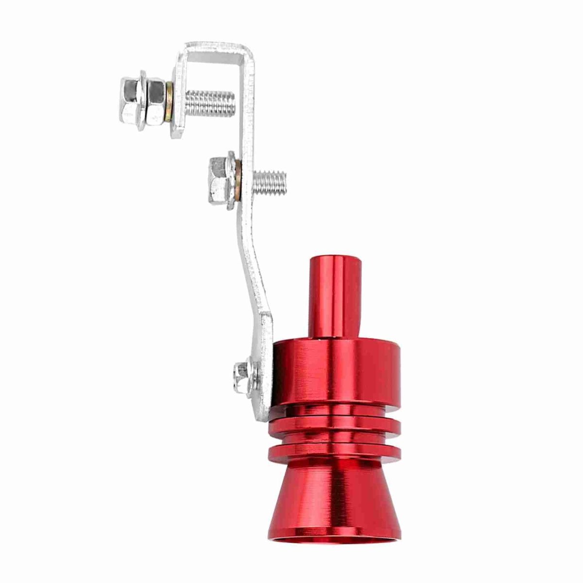 Turbo Silencer - Rood Aluminium Uitlaatsysteem Geluidsversterker voor Auto