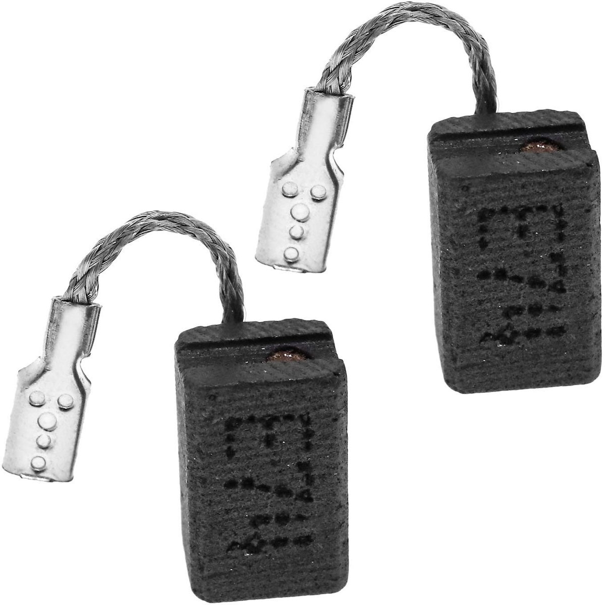 Dailygoods - Carbon Borstels - 2-4 Stuks - Ideaal voor Boormachines - Geschikt voor 7-115 - Hoge Kwaliteit - Duurzaam en Betrouwbaar