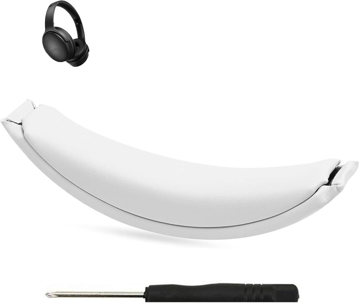 Comfortabele Hoofdband Kussen voor Vervanging van Oorkussens voor Draadloze Hoofdtelefoons zoals Bose QuietComfort 45 en SE