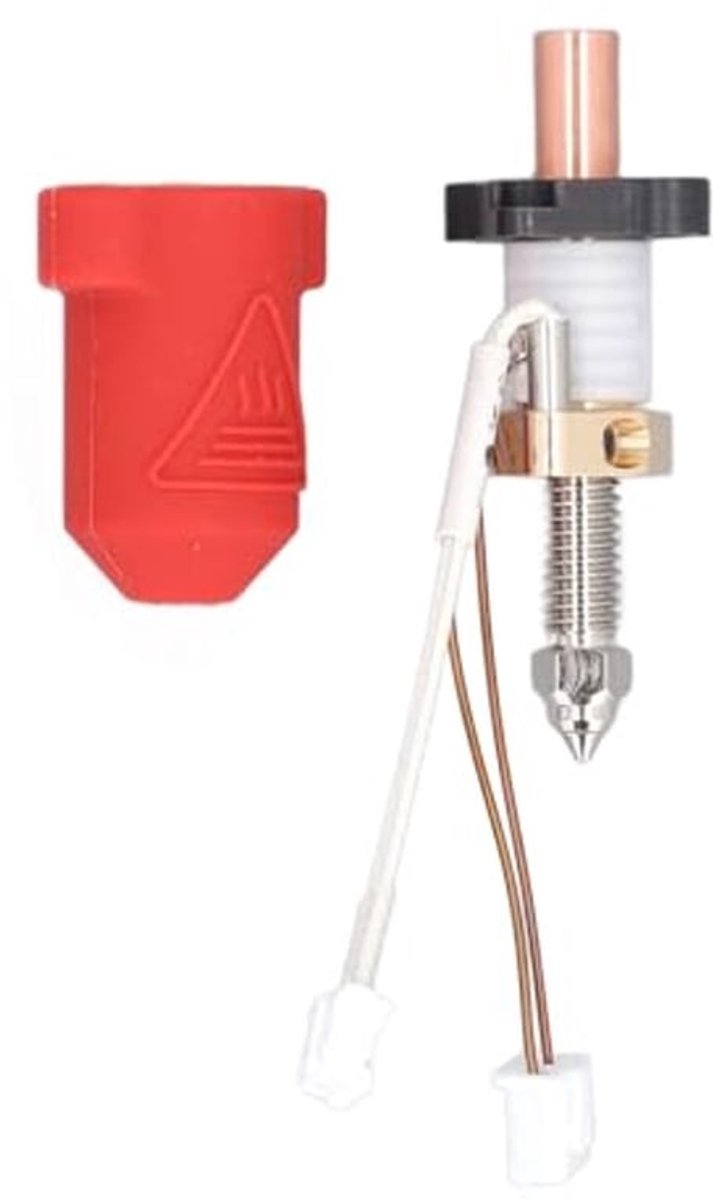 Keramisch thermisch blok kit voor CREALITY K1, 320℃ 600Mm/s 3D Printer Hotend Temperatuur Bestendig Hoge thermische geleidbaarheid Huidige Hoge thermische geleidbaarheid Keramiek