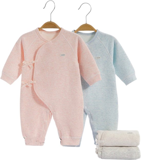 VBM meisjes babypyjama - zalig zacht - 1-2 maand