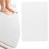 GLODI GOODS® Antislip badmat douchemat 40x60 cm - voor in de douche of bad – antislipmat waterdoorlatend – WIT
