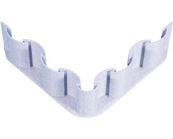 Aquarium Grind Divider - Zandscherm Bodem - Aquarium Inrichten - Optimale Scheiding - 15 cm Breed - Grijs