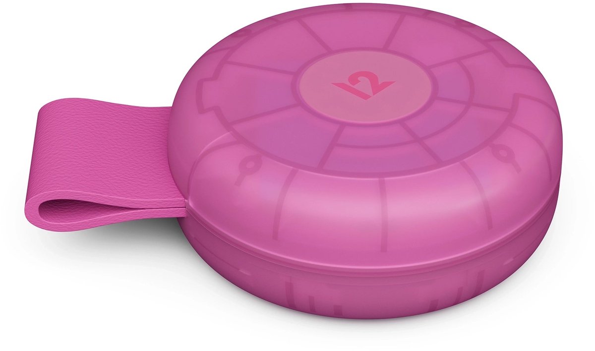Twelve South ButterFly SE 2-in-1 Qi2.2 draadloze oplader – Max. 25W opladen – Compatibel met iPhones, Apple Watch en AirPods – Inclusief gevlochten USB-C oplaadkabel - Roze