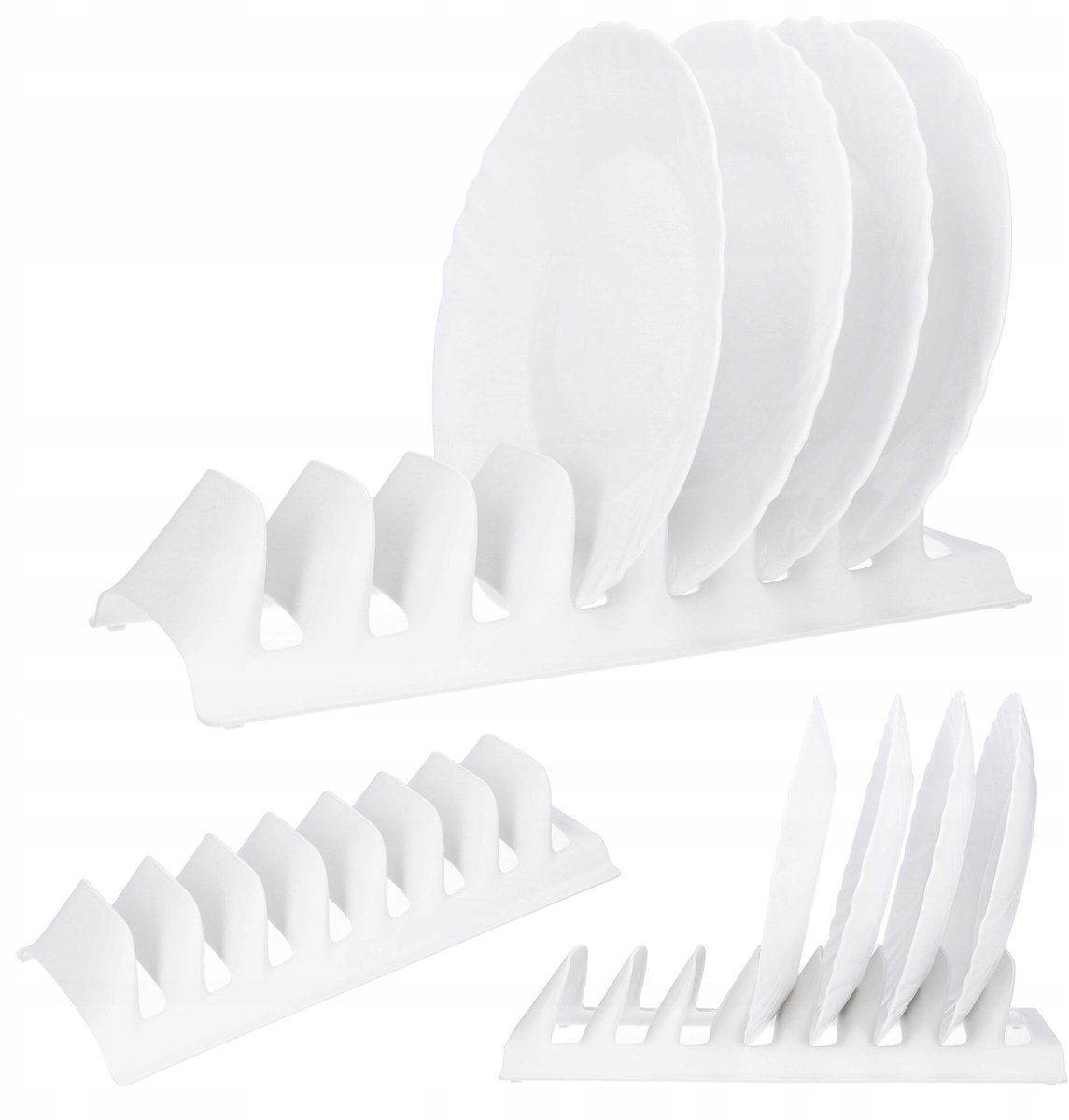Witte Bordenrek Organizer - 30x13 cm