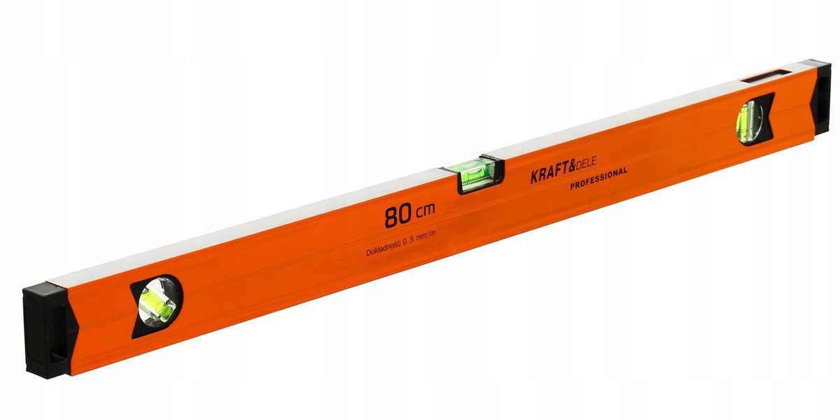 Kraft&Dele Aluminium Waterpas 80cm Magnetisch KD10312
