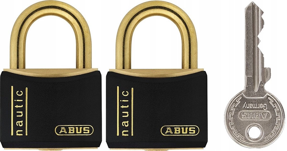 ABUS 718/40 B Twin S messing hangslot - 2 sleutels